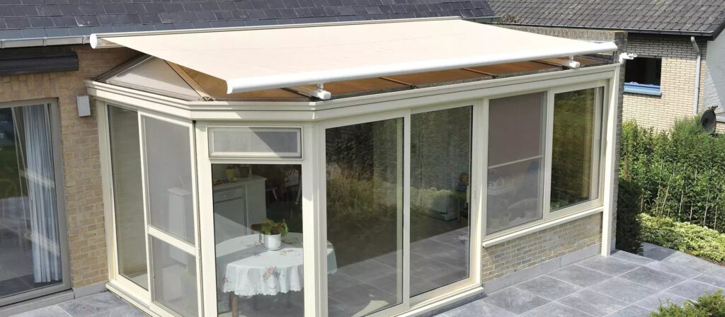 B127 CONSERVATORY AWNING - B127 WITH EXTENSION